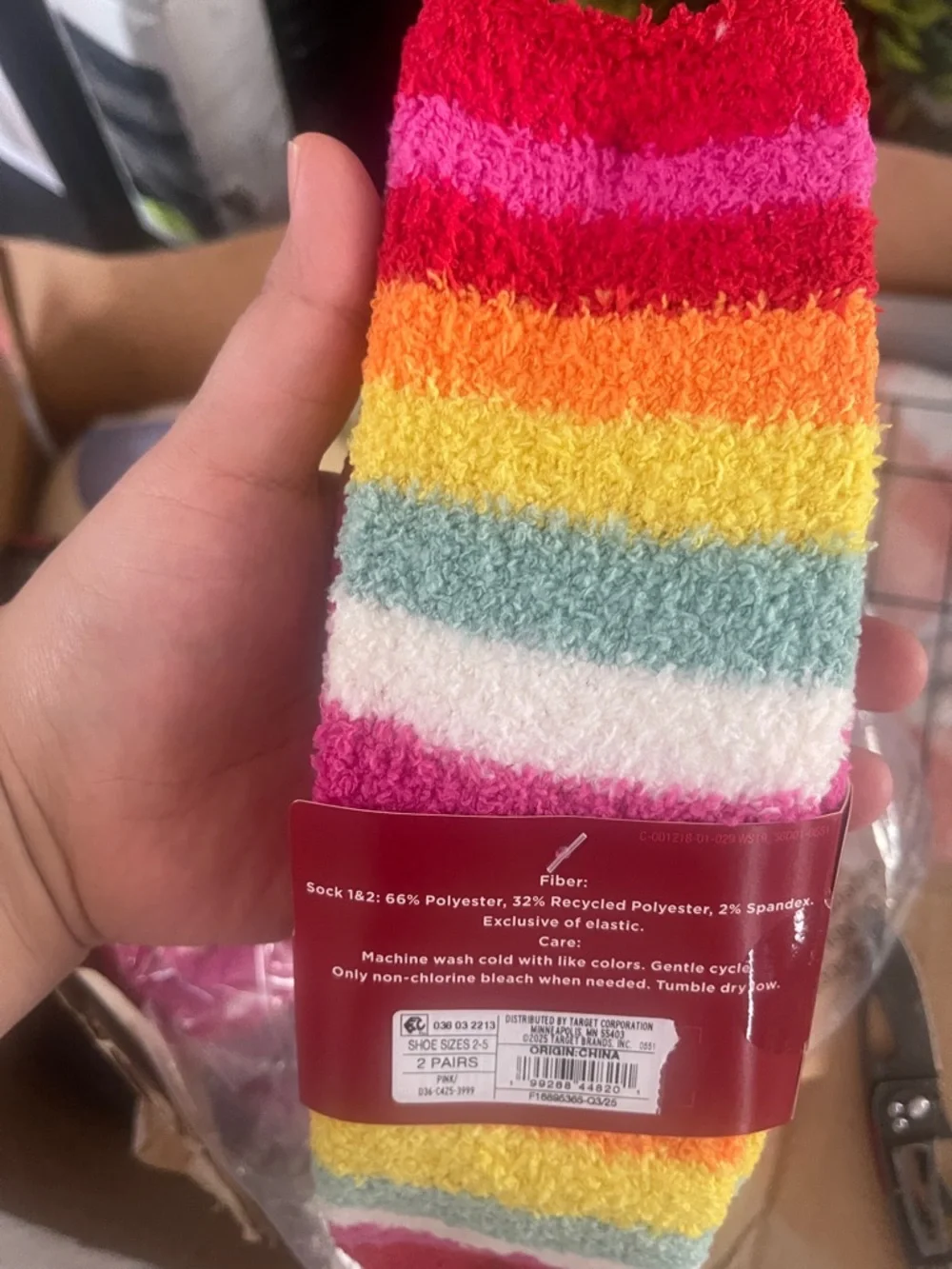 Wondershop 2 pack  Cozy Crew Socks